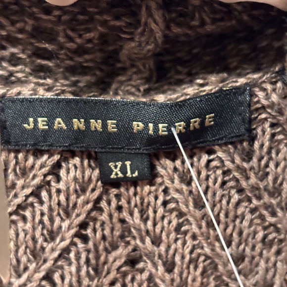 Cozy Brown Cowl Neck Sweater - Picture 4 of 5